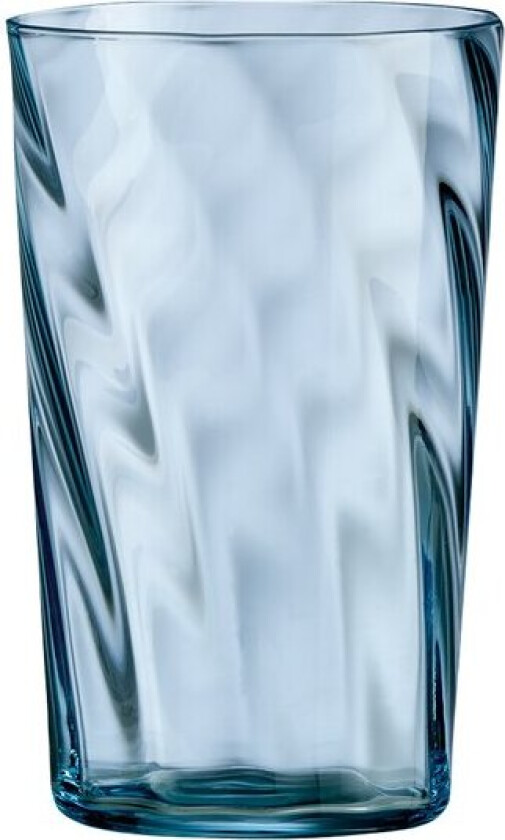 - RAW Unique optic highball glass 45 cl light blue