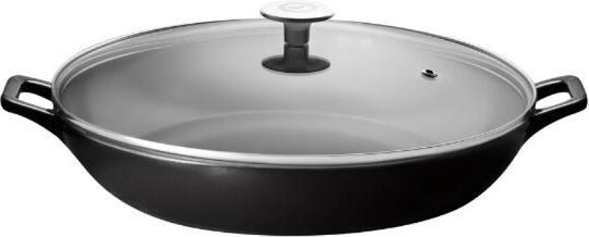 - Stenfors buffetgryte med glasslokk 3L svart