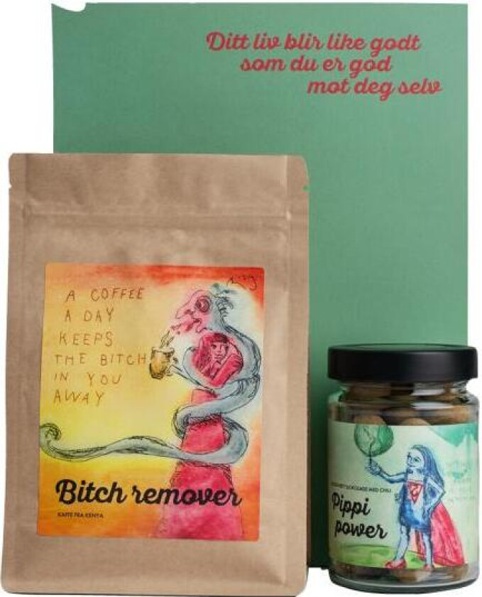 - Gavepose vær god mot deg selv