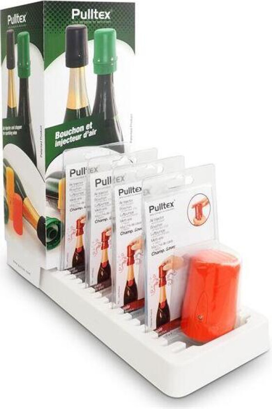 - Champagnestopper 1 stk assorterte farger