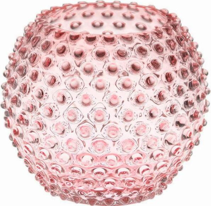 - Hobnail vase 18 cm rosaline
