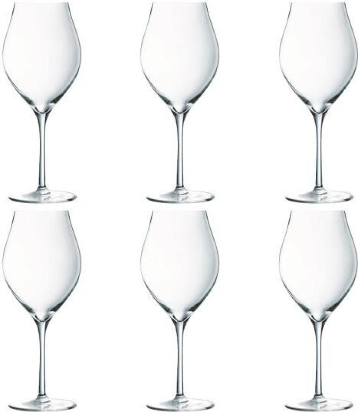 - Exaltation rødvinsglass 55 cl 6 stk