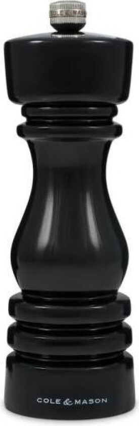 - London saltkvern 18 cm svart