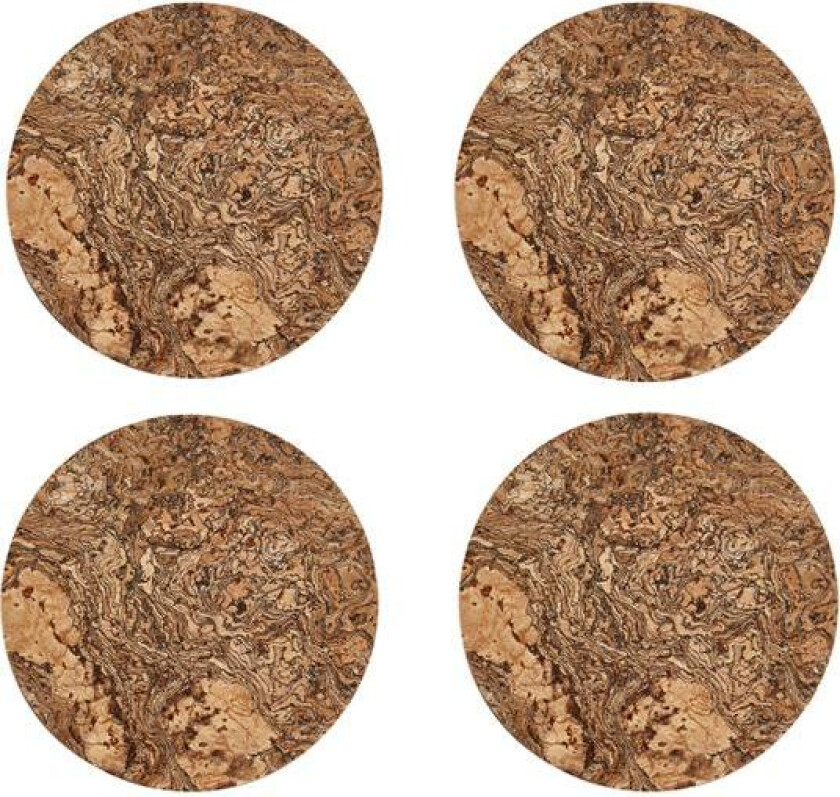 - Skandinavien glassunderlag 10 cm 4 stk