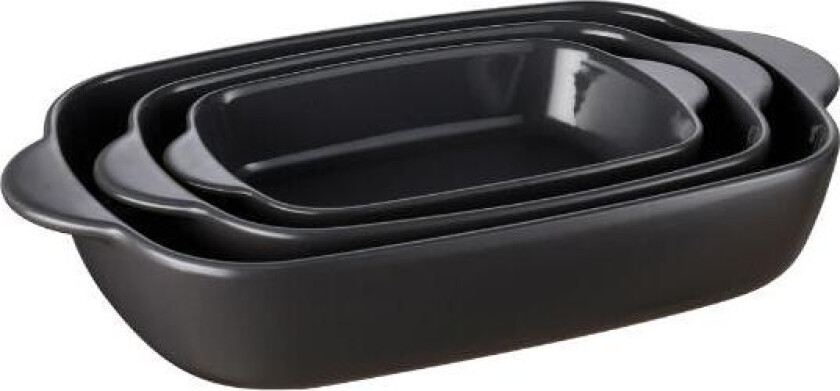 - Ultimate ildfast form 3 stk 0,5/1/2L mørk grå