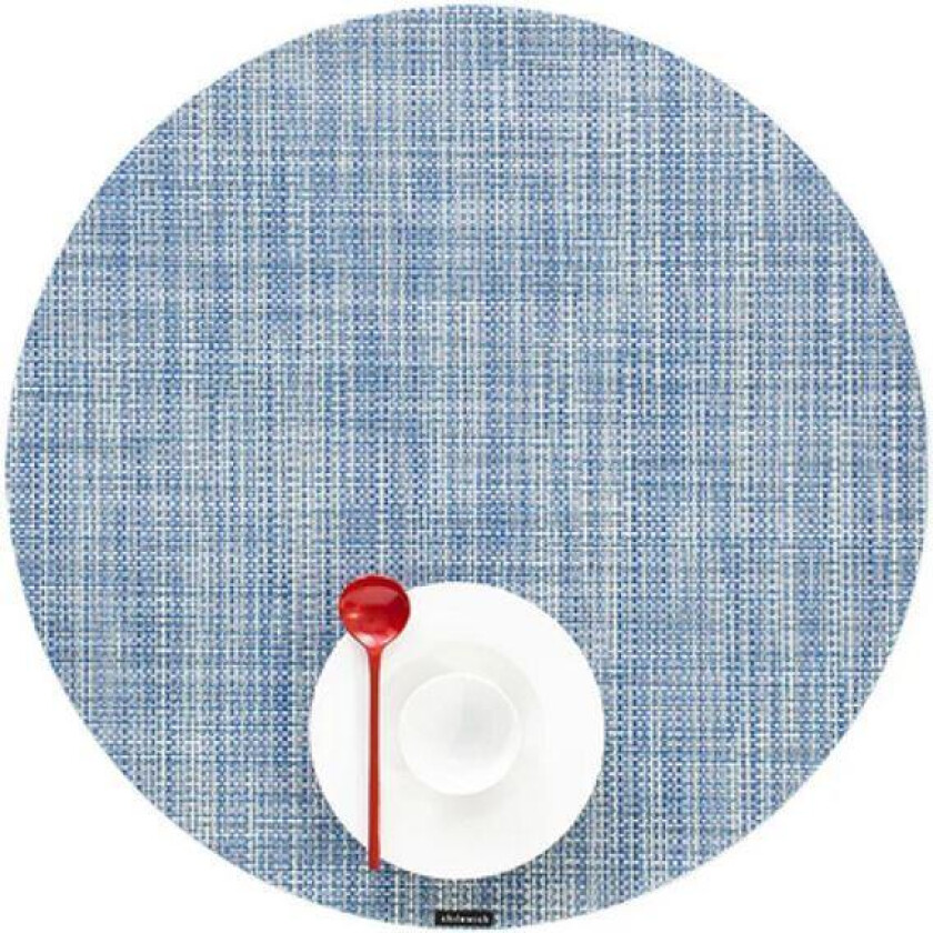 - Spisebrikke rund ø38 chambray