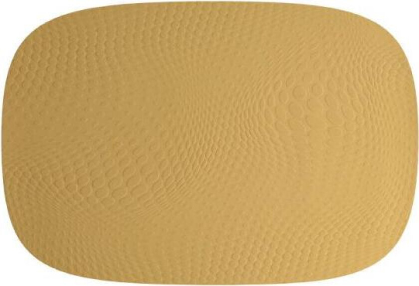 - Karim Rashid bordbrikke 45x30,6 cm Mustard