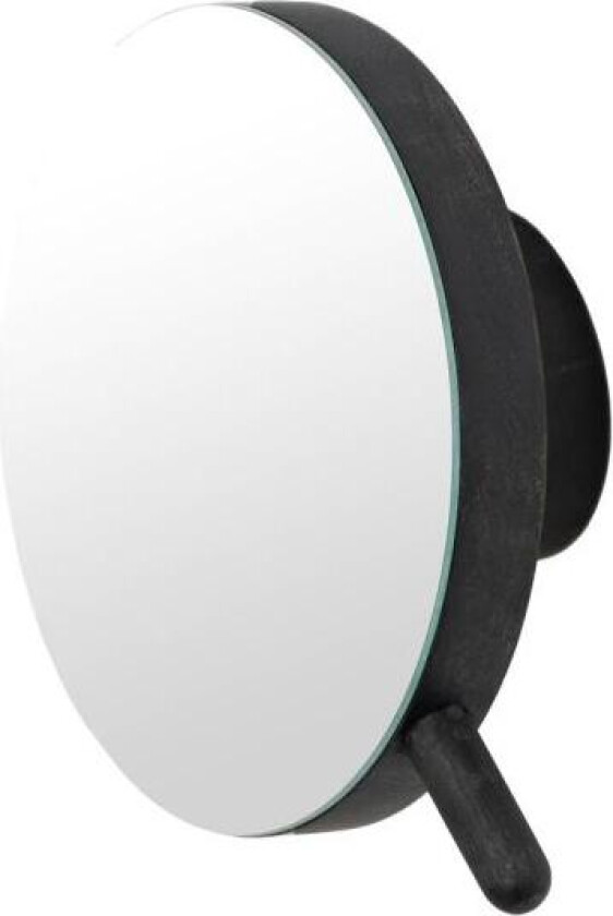- Magnifying sminkespeil vegg 18 cm mørk eik