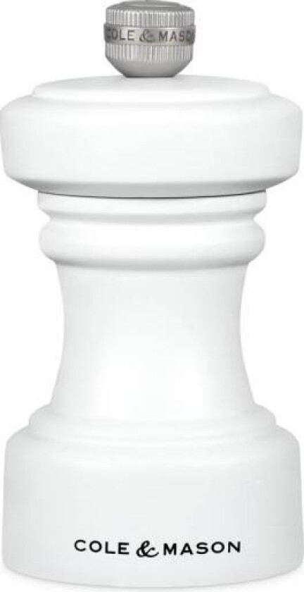 - Hoxton saltkvern 10 cm matt hvit