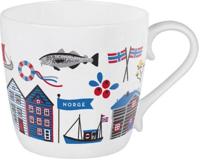 - Norway Symbols krus 35 cl multi