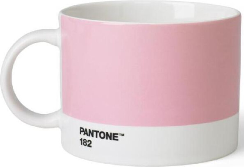 - PANTONE tekopp med hank 47,5 cl lys rosa