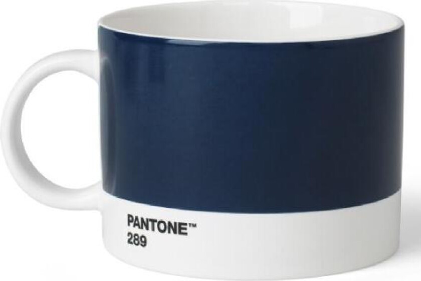 - PANTONE tekopp med hank 47,5 cl mørk blå
