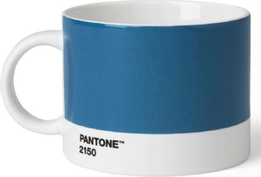 - PANTONE tekopp med hank 47,5 cl blå