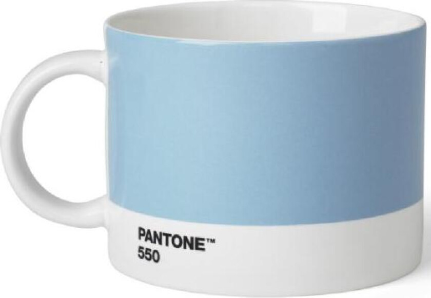 - PANTONE tekopp med hank 47,5 cl lys blå