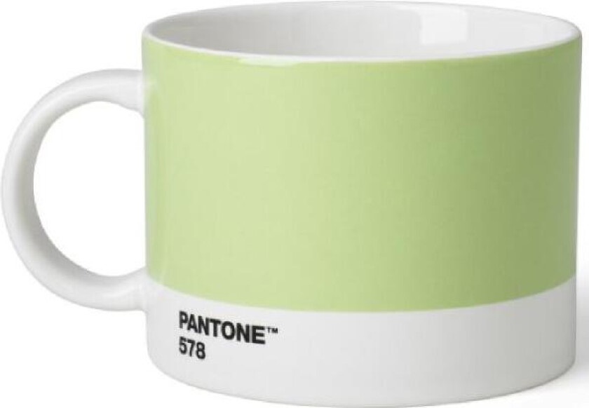 - PANTONE tekopp med hank 47,5 cl lys grønn