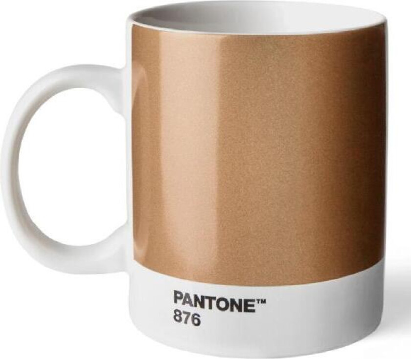 - PANTONE kopp med hank 37,5 cl bronse