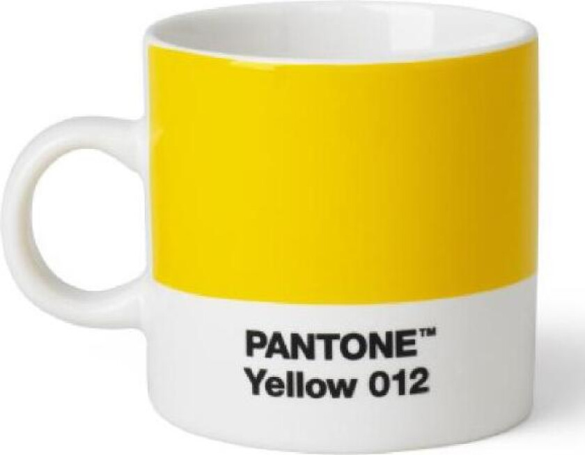 - PANTONE espressokopp med hank 12 cl bronse