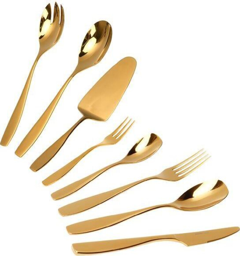 - Golden Rose bestikksett 33 deler gull