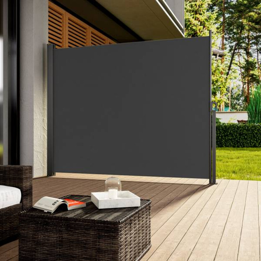 Sidemarkise "Nosara" 160x300cm - antrasitt