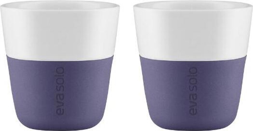 - Espresso krus 8 cl 2 stk violet