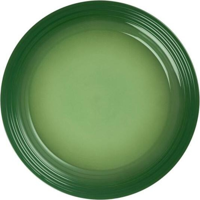 - Signature tallerken flat steintøy 27 cm bamboo green