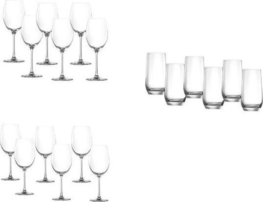 - Sontell vinsett 18 deler 47/ 35/ 37 cl klar