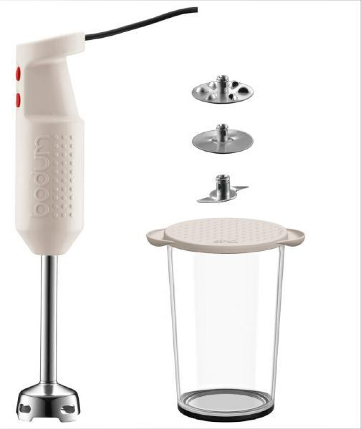 - Bistro stavmikser m/tilbehør hvit