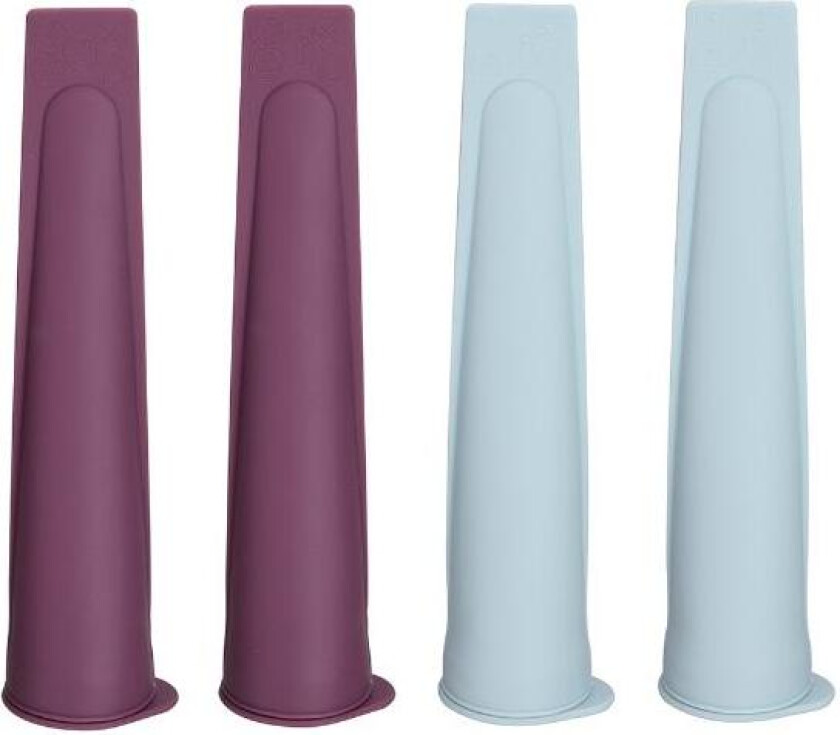 - Juicy vannisform 4 stk lilla, isblå