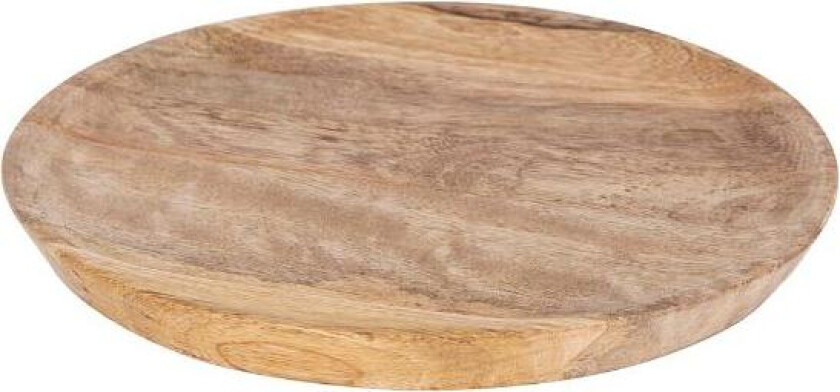 - Trevare tallerken 22 cm brun