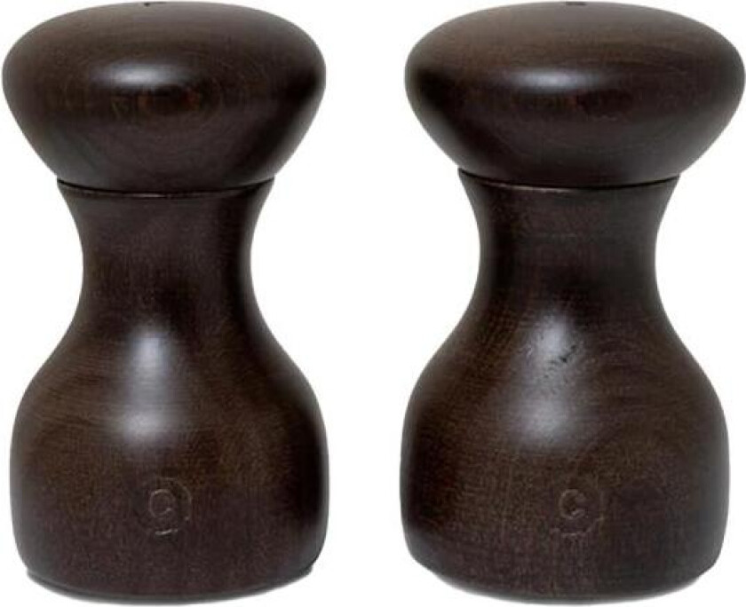 - Lyon kvernsett 10 cm brun bøk