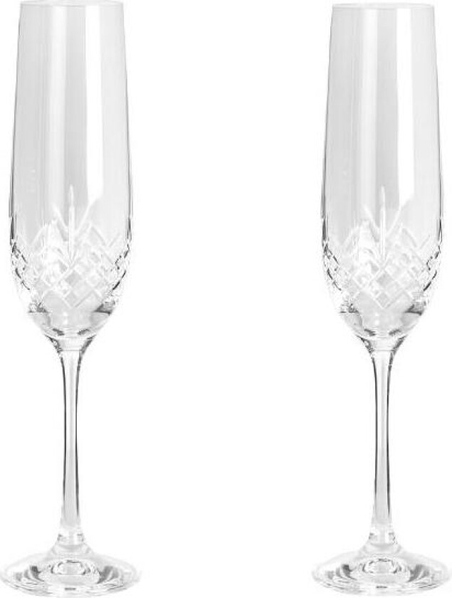 - Viola champagneglass 19 cl 2 stk