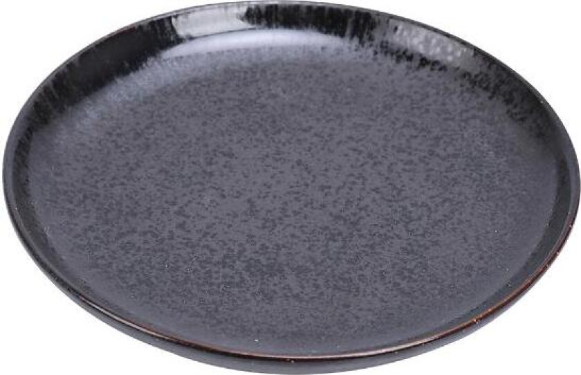 - Mörke tallerken 21 cm