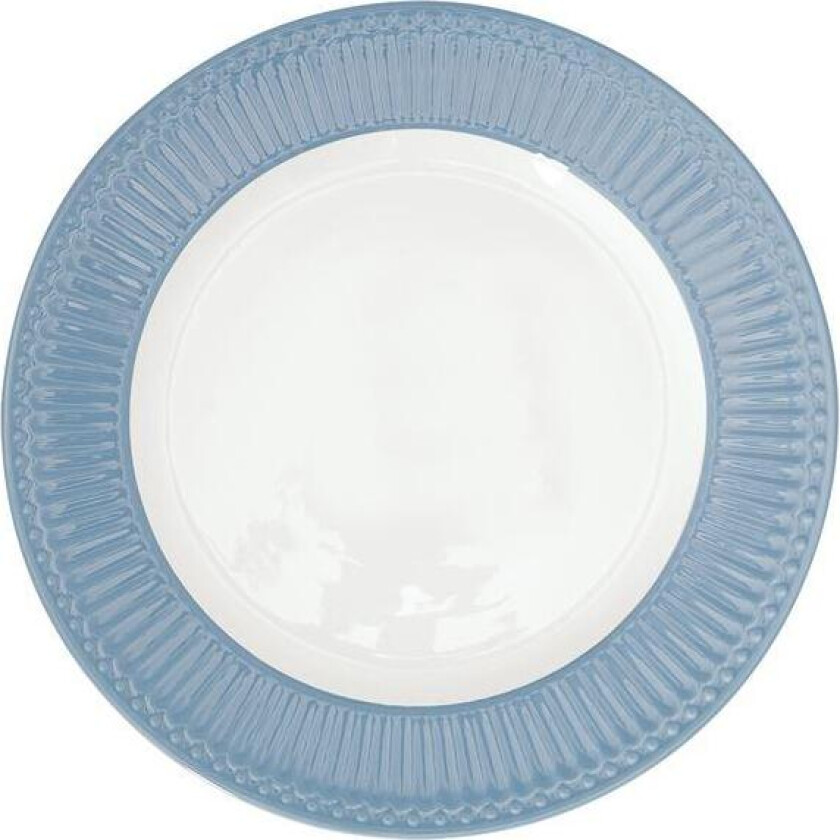 - Everyday Alice tallerken 26,5 cm sky blue