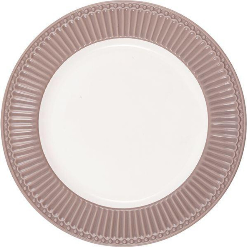 - Everyday Alice tallerken 26,5 cm hassenut brown
