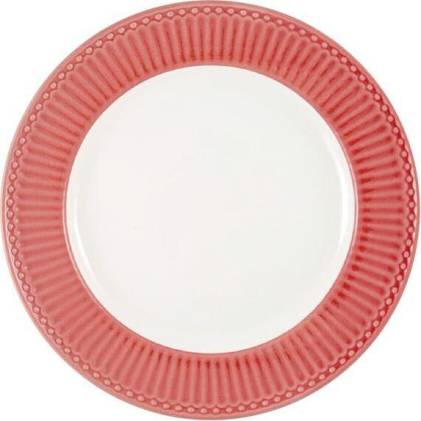 - Everyday Alice tallerken 26,5 cm coral