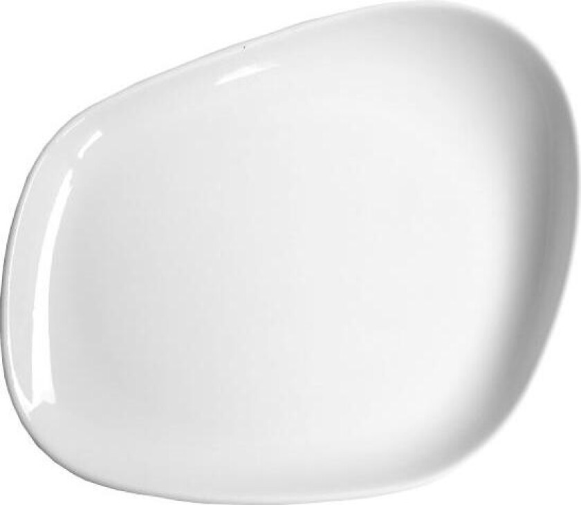 - Yayoi middagstallerken 23x20 cm hvit
