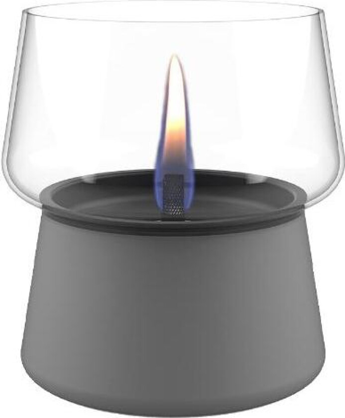 - Amaryllis lykt 14 cm mørk grå