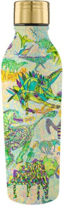 - Medium drikkeflaske 0,5L Arthouse Dinosaur