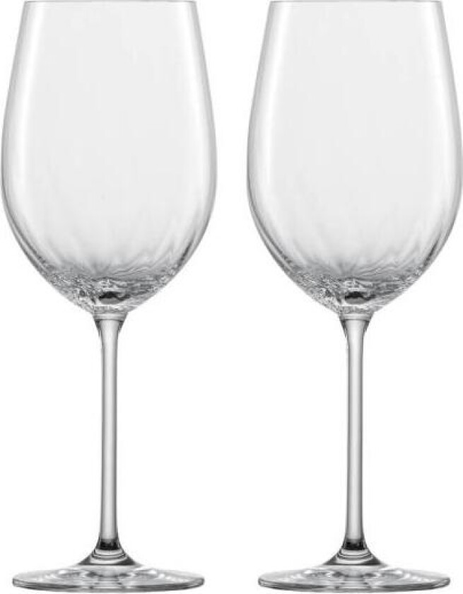 - Prizma bordeaux rødvinsglass 2 stk 56 cl klar