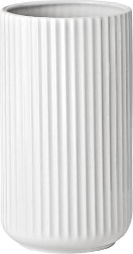 - Vase 25 cm hvit