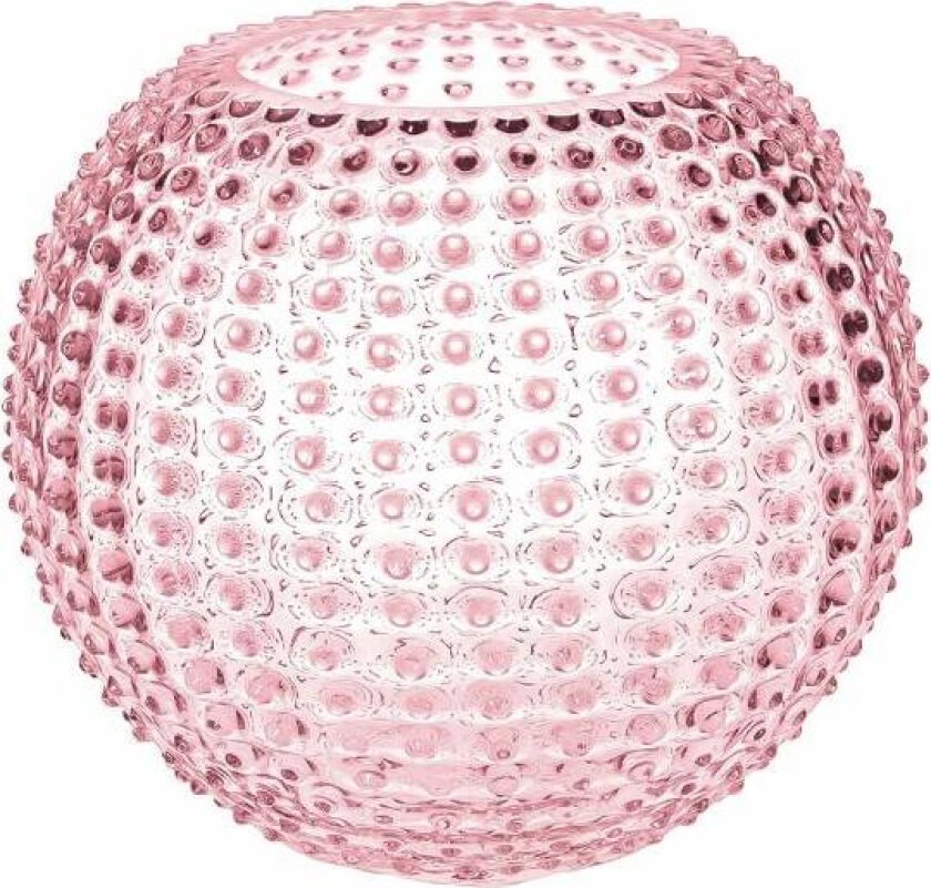 - Hobnail vase 25 cm rosaline