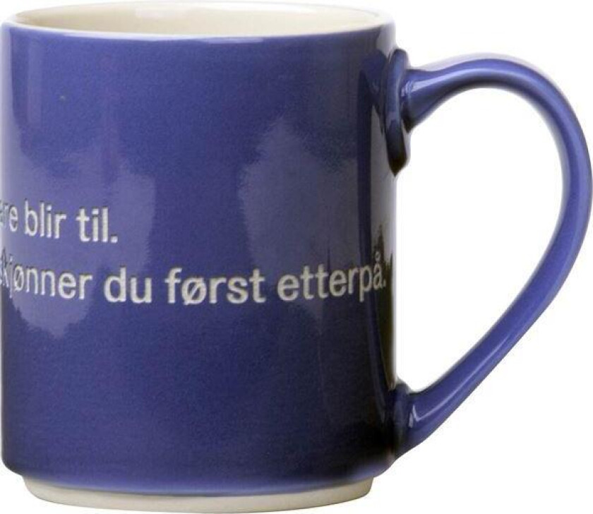 - Lindgren krus "pell finner du ikke på" 35 cl blå