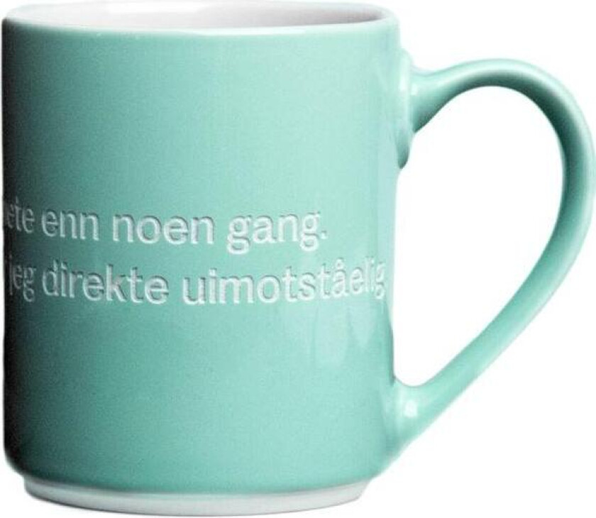 - Lindgren krus "Jeg er vakrere og mer fregnete" 35 cl mint