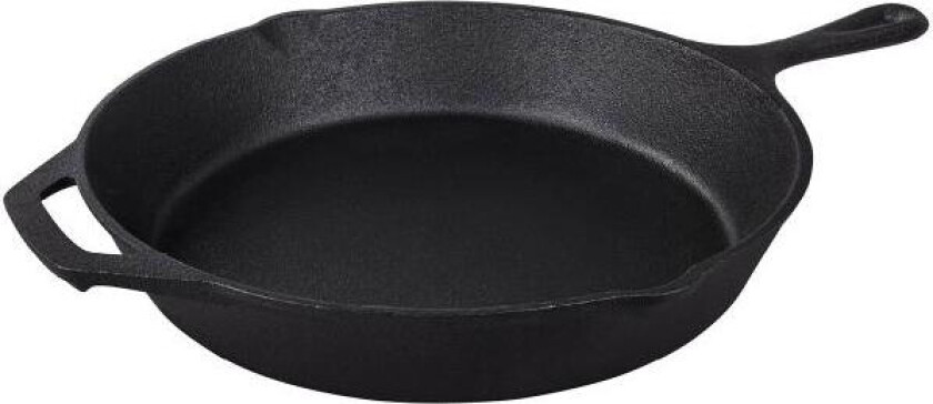 - Cast iron stekepanne 30 cm 3,1L svart