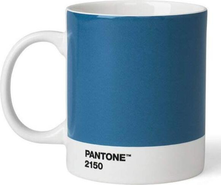 - PANTONE kopp med hank 37,5 cl blå