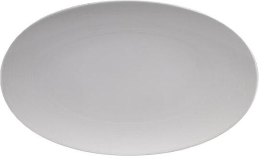 - Blanche ovalt fat 40x24,5 cm hvit