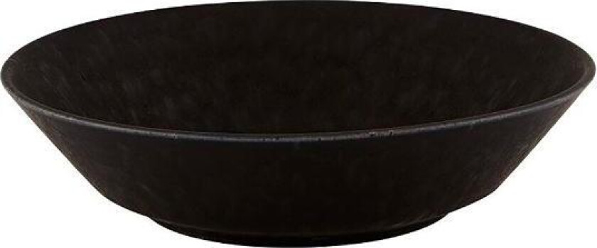 - Black Satin pastatallerken 25,5 cm