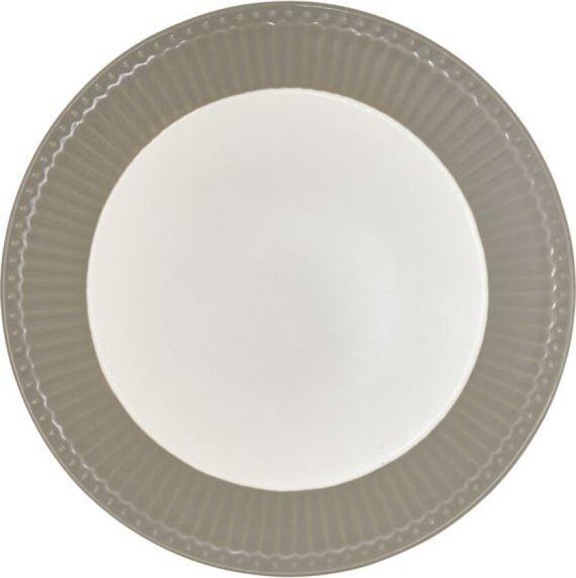 - Everyday Alice tallerken 23 cm warm grey