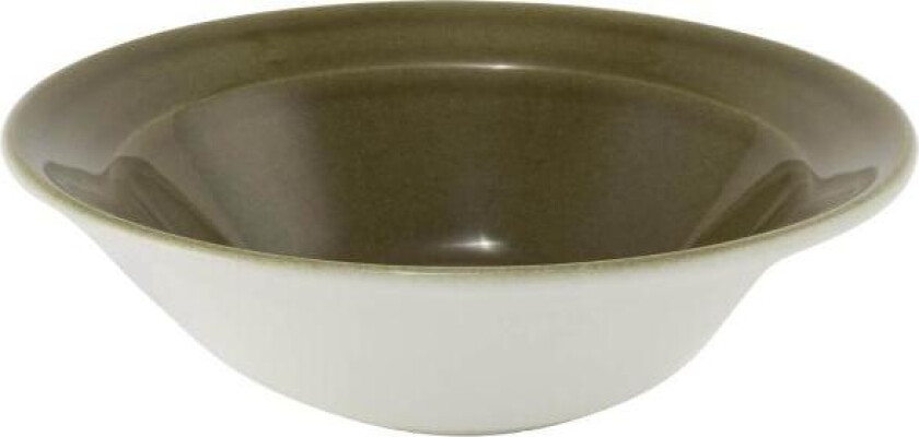- Dyp tallerken 17 cm 40 cl oliven