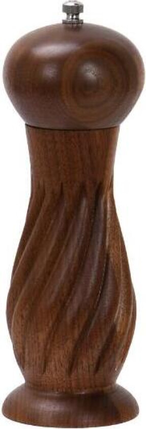 - Pepperkvern 21,5 cm m/spiral brun